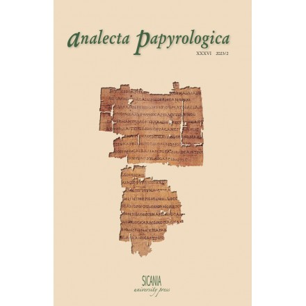 Analecta Papyrologica XXXVI (2023-2)