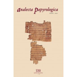 Analecta Papyrologica XXXVII (2024-1)